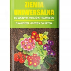 Ziemia UNIW do kwiat warzyw ziół donic 20L JAKOŚĆ