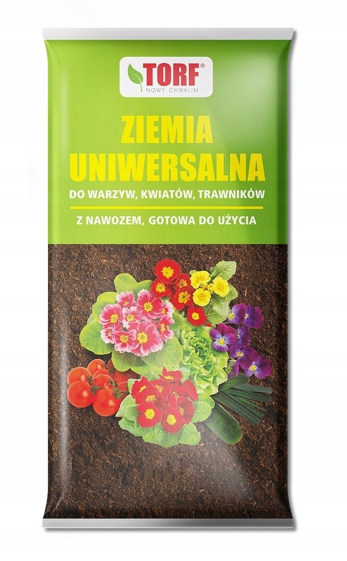 Ziemia UNIW do kwiat warzyw ziół donic 20L JAKOŚĆ