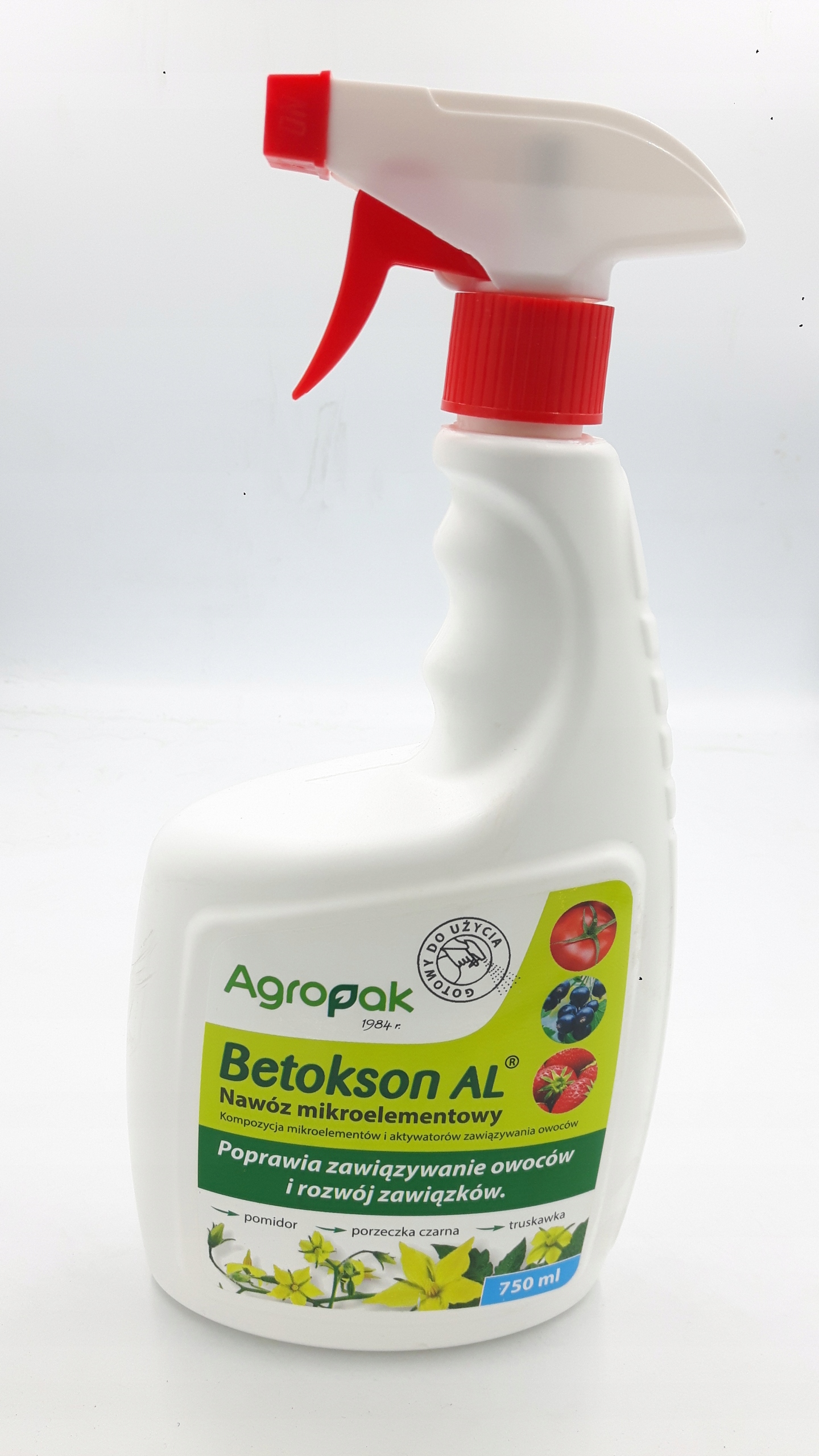 Nawóz BETOKSON - 750 ml AGROPAK do zapylania pomidorów - obrazek 4