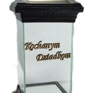 Znicz Kochanym Dziadkom złoty
