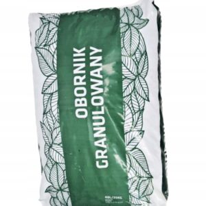 Nawóz organiczny, naturalny Zrębkor granulat 25 kg 40 l