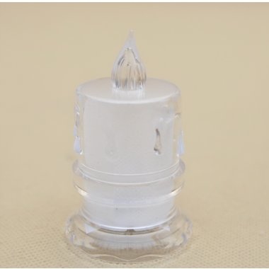 ŚWIECA LED ŚWIECZKA OZDOBNA WKŁAD LED DO ZNICZY 8cm 1szt - obrazek 3