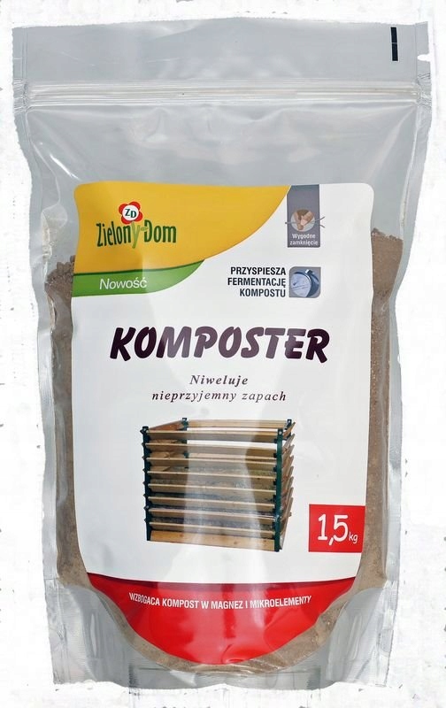 Komposter 1,5kg nawóz kompostujący przyspieszacz - obrazek 2