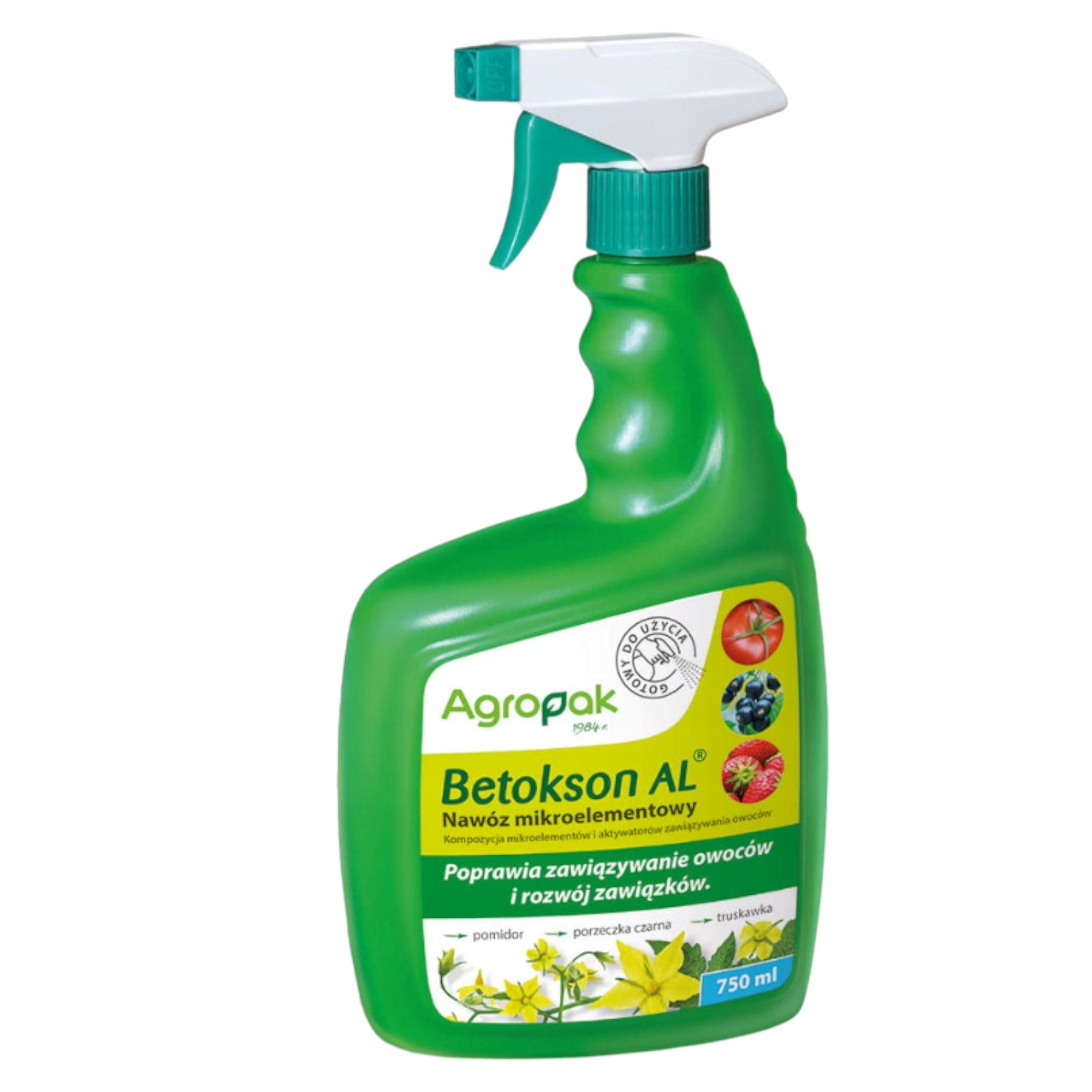 Nawóz BETOKSON - 750 ml AGROPAK do zapylania pomidorów - obrazek 3