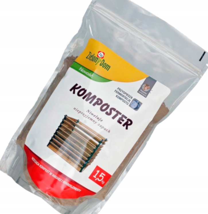Komposter 1,5kg nawóz kompostujący przyspieszacz - obrazek 3