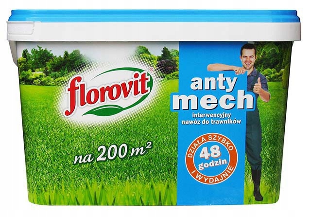 Nawóz interwencyjny do TRAWY ANTYMECH Florovit 4kg - obrazek 5