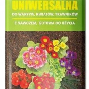 Ziemia UNIW do kwiat warzyw ziół donic 80L JAKOŚĆ