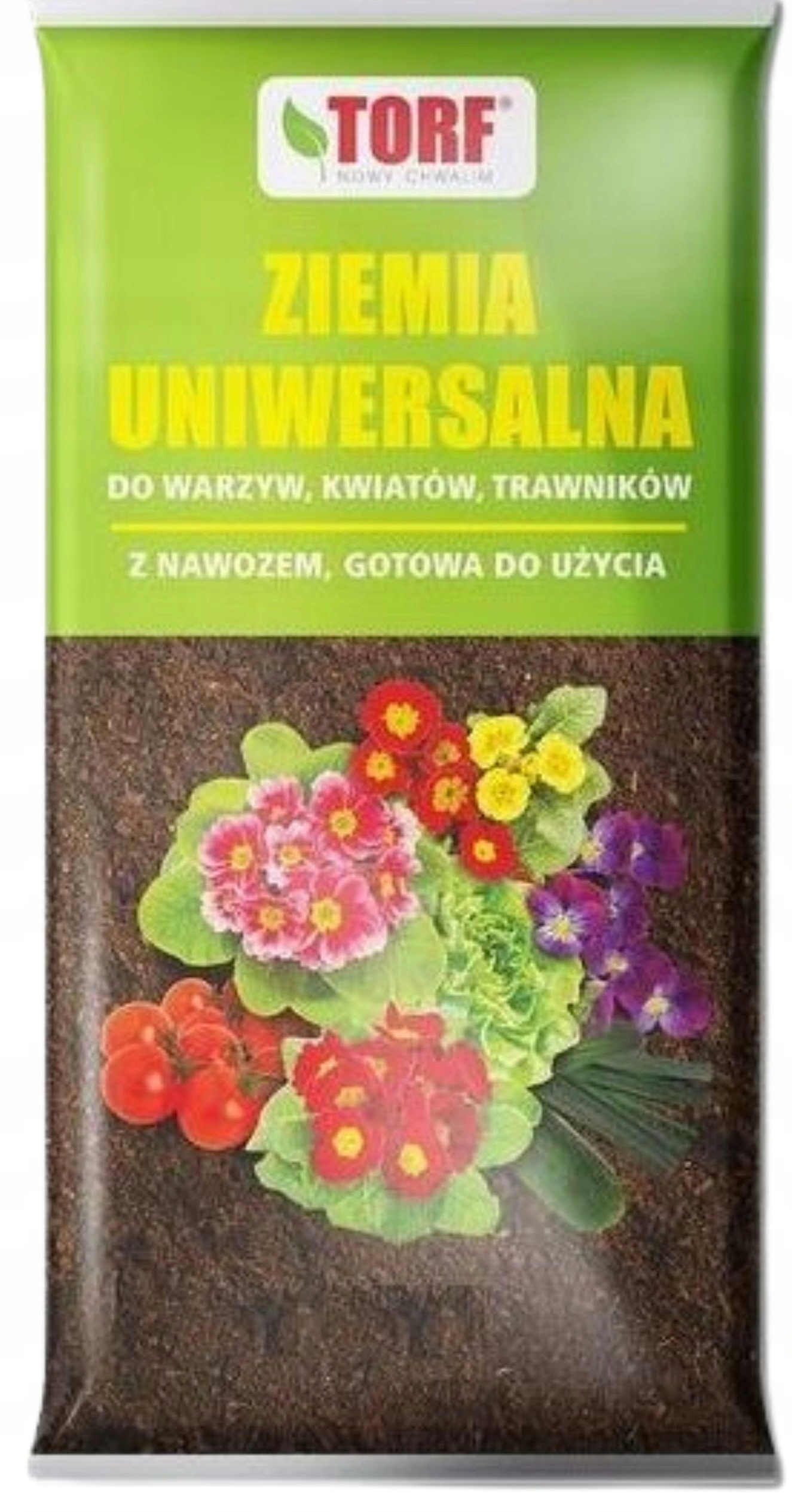 Ziemia UNIW do kwiat warzyw ziół donic 80L JAKOŚĆ