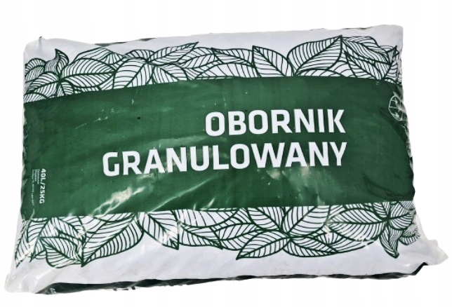 Nawóz organiczny, naturalny Zrębkor granulat 25 kg 40 l - obrazek 2