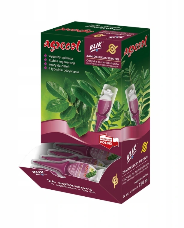 Nawóz wieloskładnikowy Agrecol ZAMIOKULKAS Strong 30ml ampułka 1 szt - obrazek 2