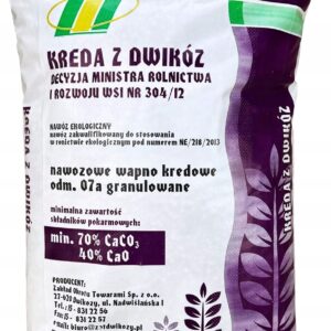 Kreda granulowana 25kg - Wapno nawozowe