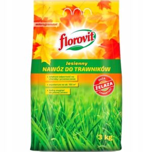 Nawóz jesienny do trawy 3kg na jesień do trawników Florovit