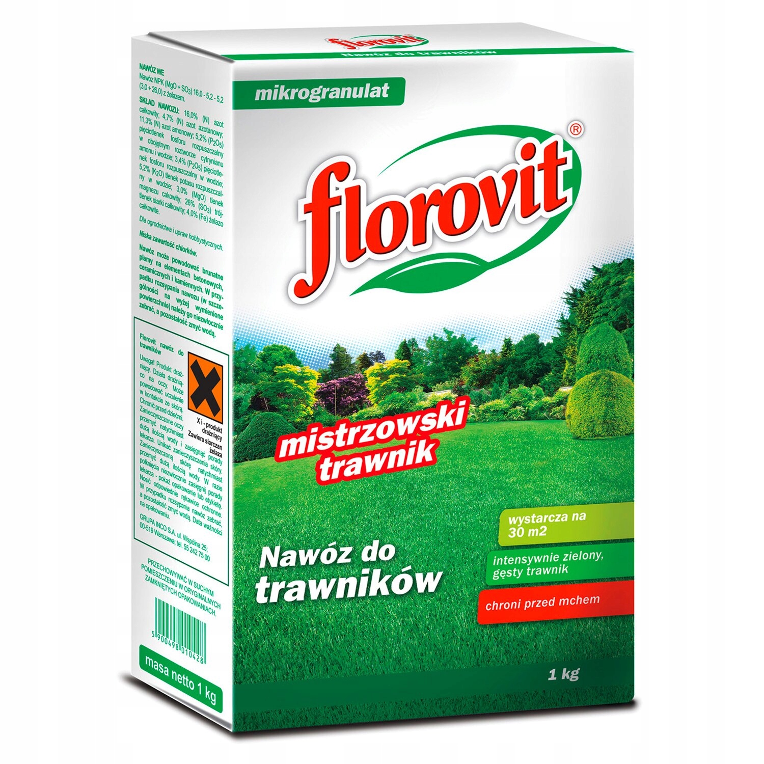 Nawóz do trawy Florovit 1kg