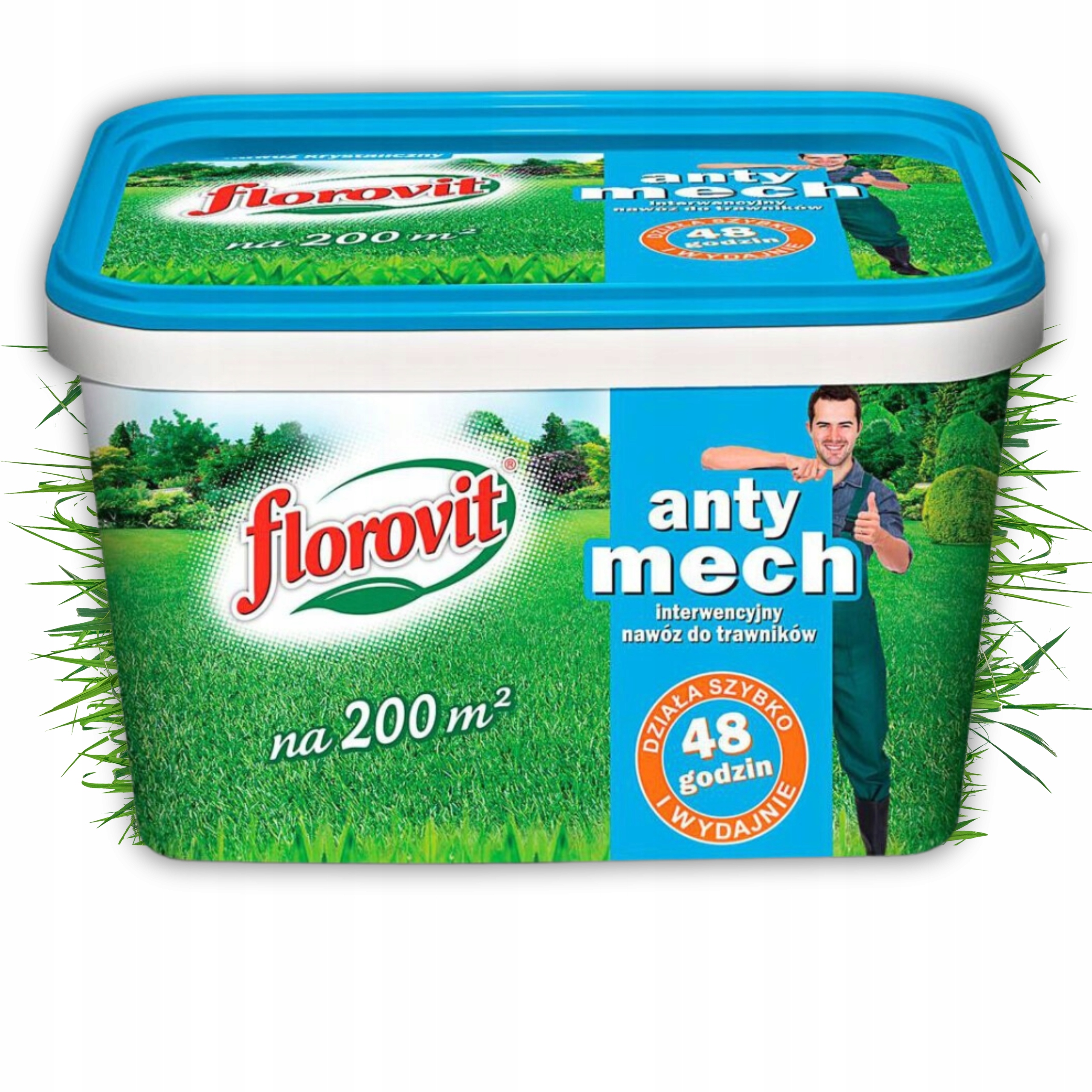 Nawóz interwencyjny do TRAWY ANTYMECH Florovit 4kg - obrazek 6