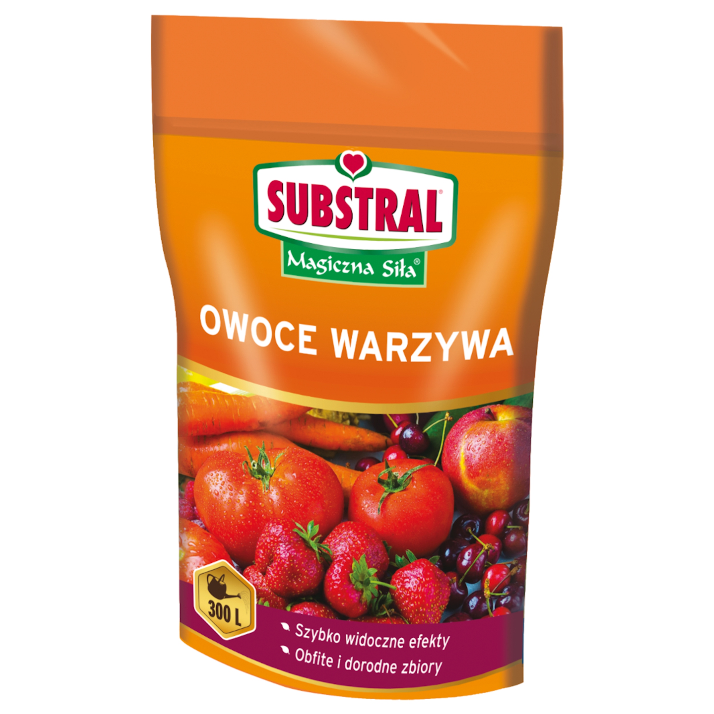 Nawóz z dodatkiem wapnia do owoców i warzyw Magiczna Siła Substral 300g - obrazek 5