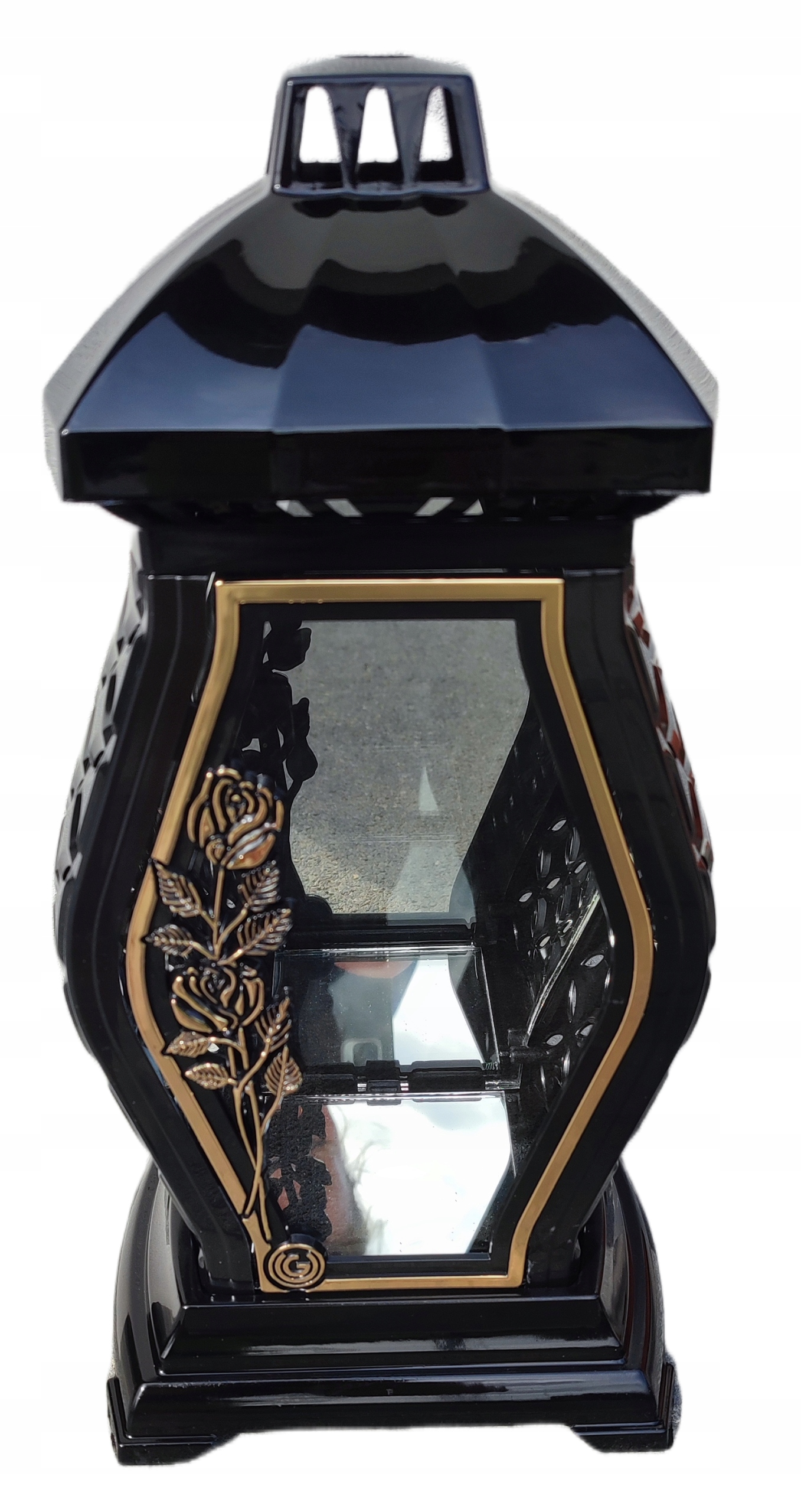ZNICZ lampion PIĘKNY elegancki i nowoczesny 35cm