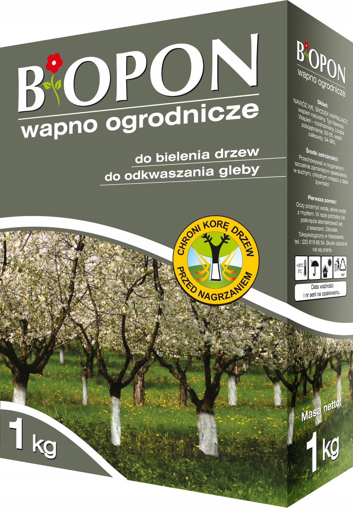 Wapno Do Bielenia Ogrodnicze Biopon 1kg - obrazek 8