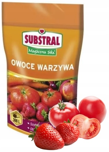 Nawóz z dodatkiem wapnia do owoców i warzyw Magiczna Siła Substral 300g - obrazek 9