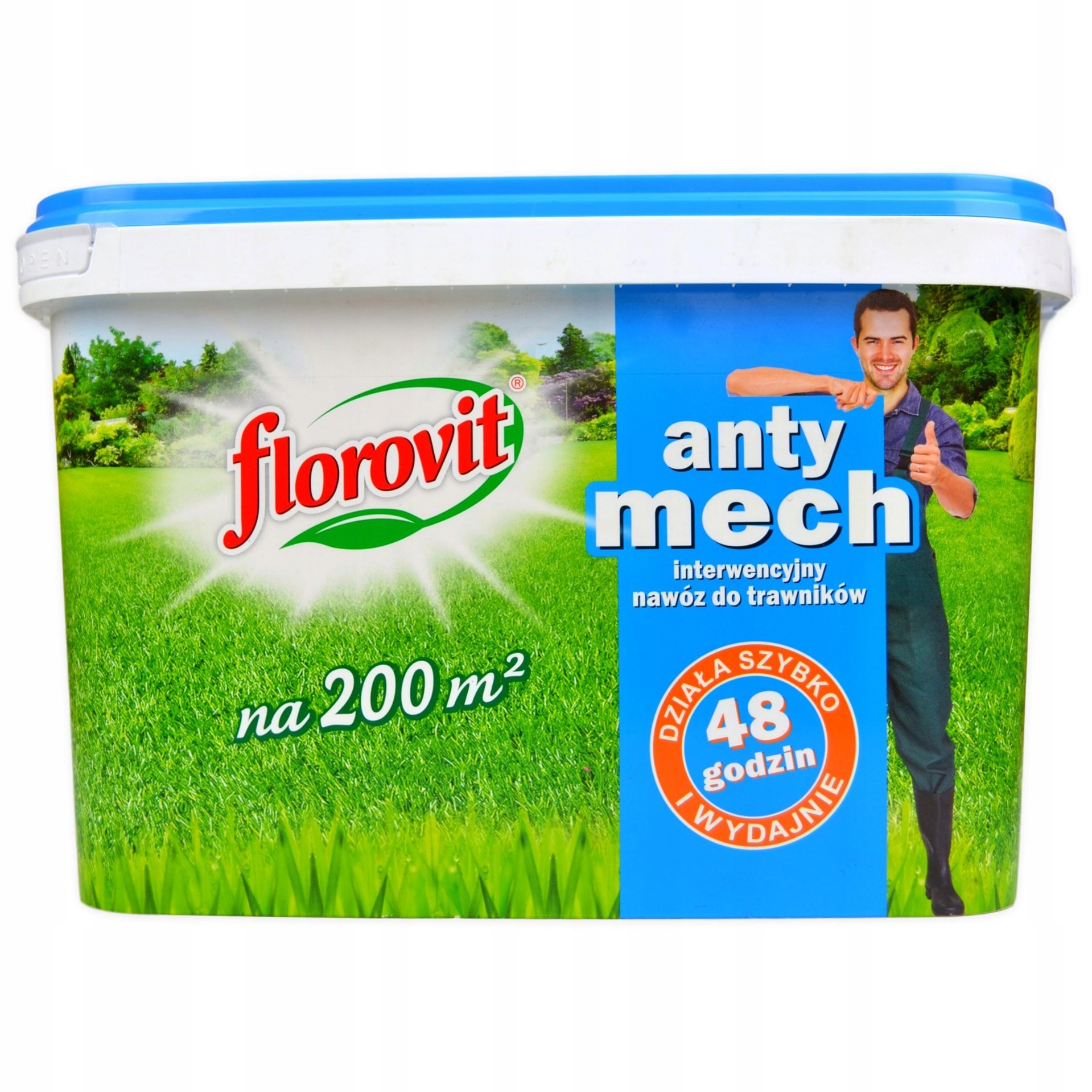 Nawóz interwencyjny do TRAWY ANTYMECH Florovit 4kg - obrazek 4