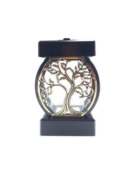 ZNICZ Lampion elegancki z Drzewem złoty DECOR - obrazek 5