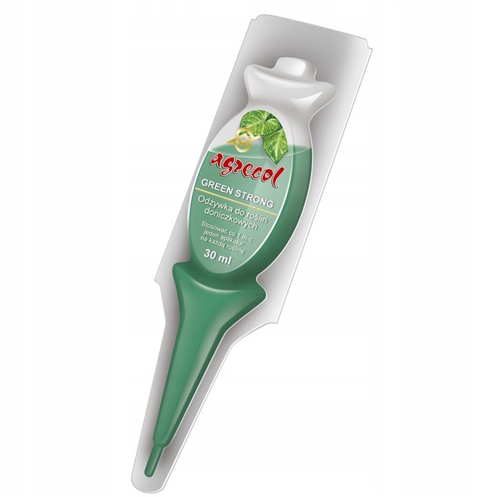 Nawóz Agrecol do Zielonych doniczkowych Strong 30ml ampułka 1 szt - obrazek 3