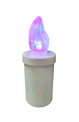 Wkład led do zniczy Cortina 11 cm zmienia kolor 1 szt - obrazek 2