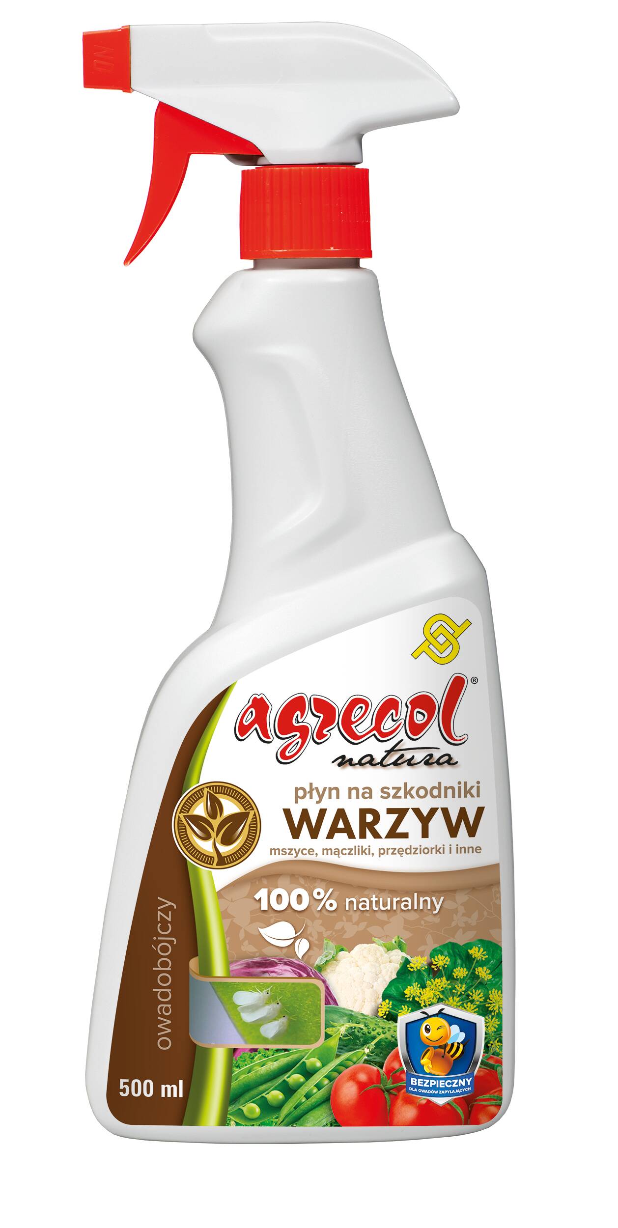Płyn do warzyw na mszyce Agrecol Natura 0,5l spray