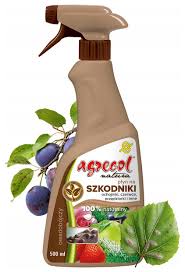 Płyn spray na ochojniki czerwce przędziorki 500ml  Agrecol NATURA