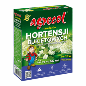 Nawóz do hortensji bukietowych ogrodowych drzewiastych Agrecol 1,2 kg